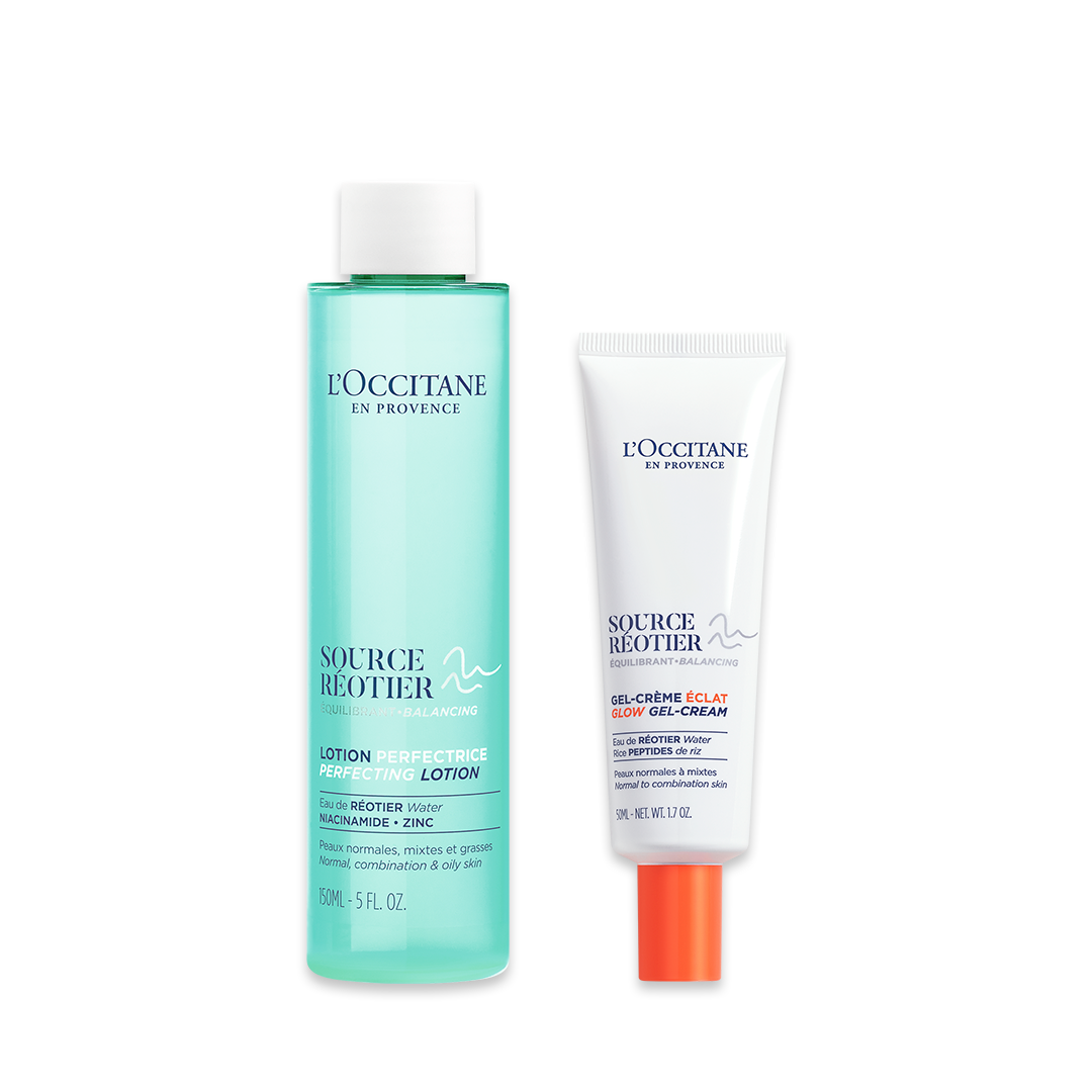 Combo Facial Glow Source Réotier